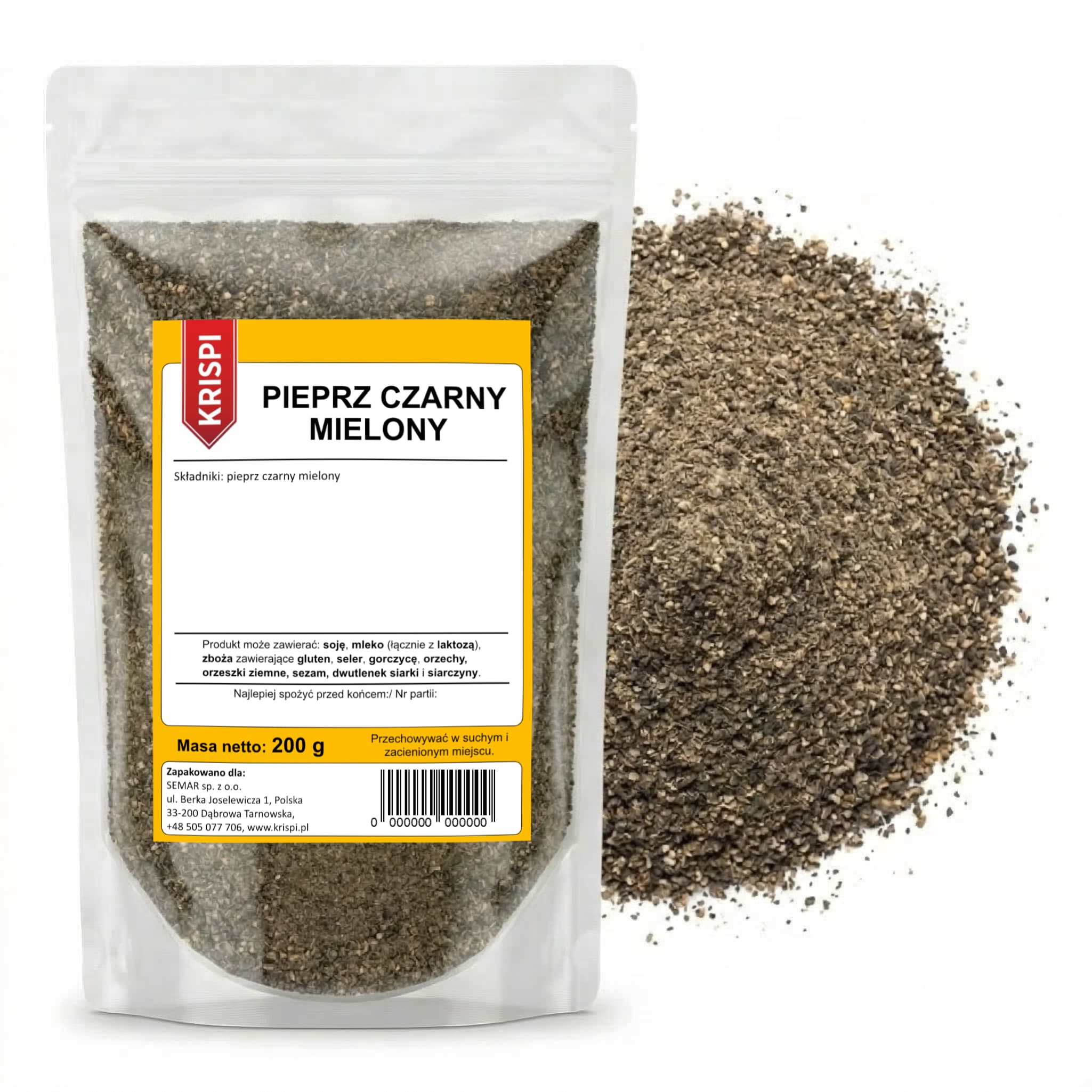 Pieprz czarny mielony