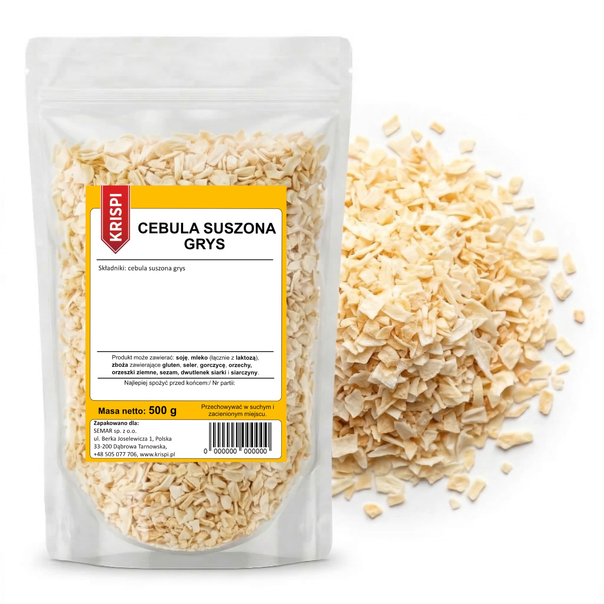 Cebula suszona grys