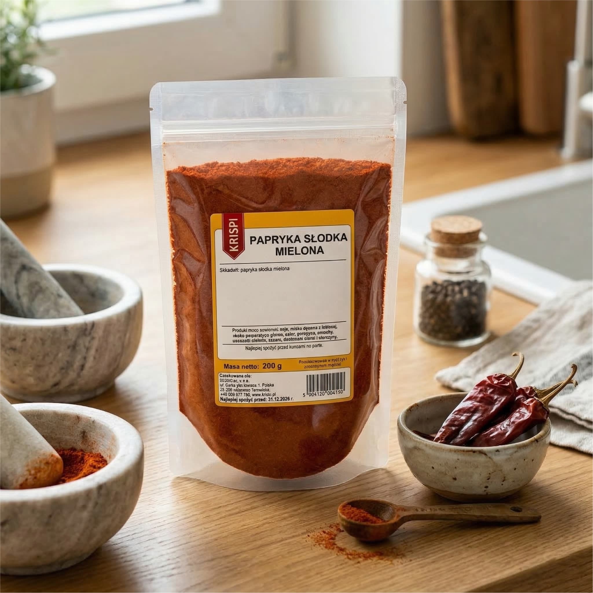 Papryka słodka mielona — wizualizacja