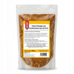 PRZYPRAWA DO KURCZAKA NA ZŁOTO 200g KRISPI