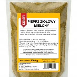 0da563625e30e6633ea626c3925e2b35.jpg Pieprz Ziołowy Mielony 1kg KRISPI