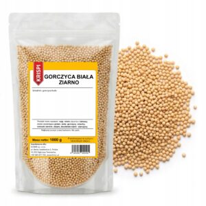 GORCZYCA BIAŁA ZIARNO 1kg KRISPI