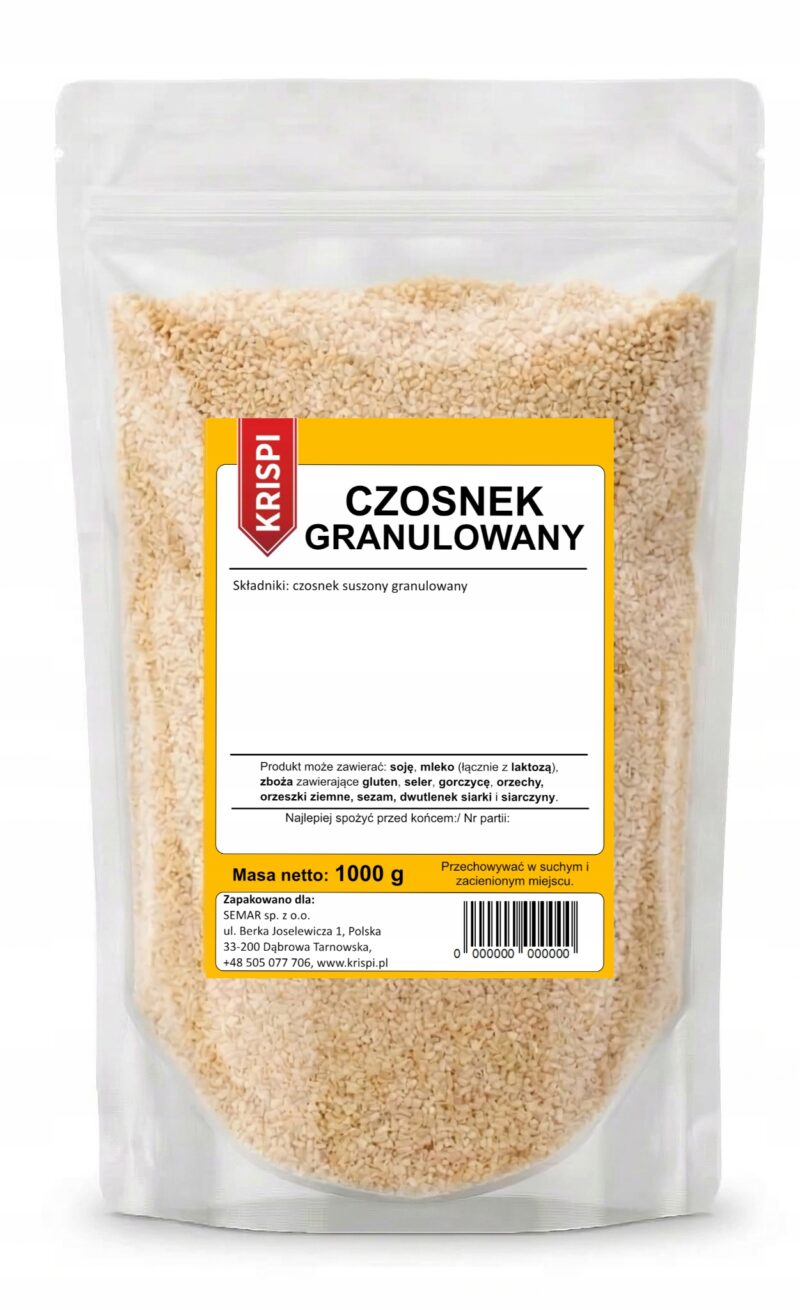 CZOSNEK GRANULOWANY 1kg KRISPI