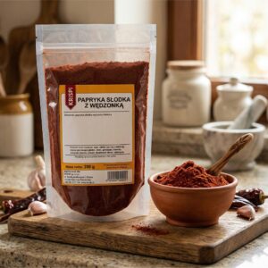 PAPRYKA SŁODKA O SMAKU WĘDZONYM 1kg KRISPI