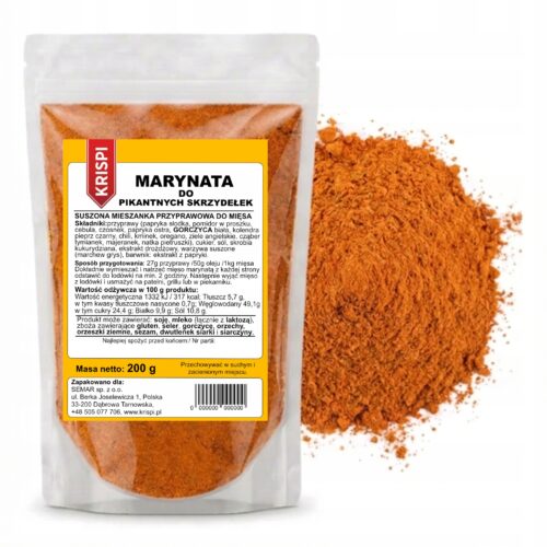 MARYNATA Pikantne Skrzydełka 200g KRISPI