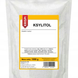 4837d5060e12275b4a3e944b904d0833.jpg KSYLITOL 1kg dodatek do żywności KRISPI