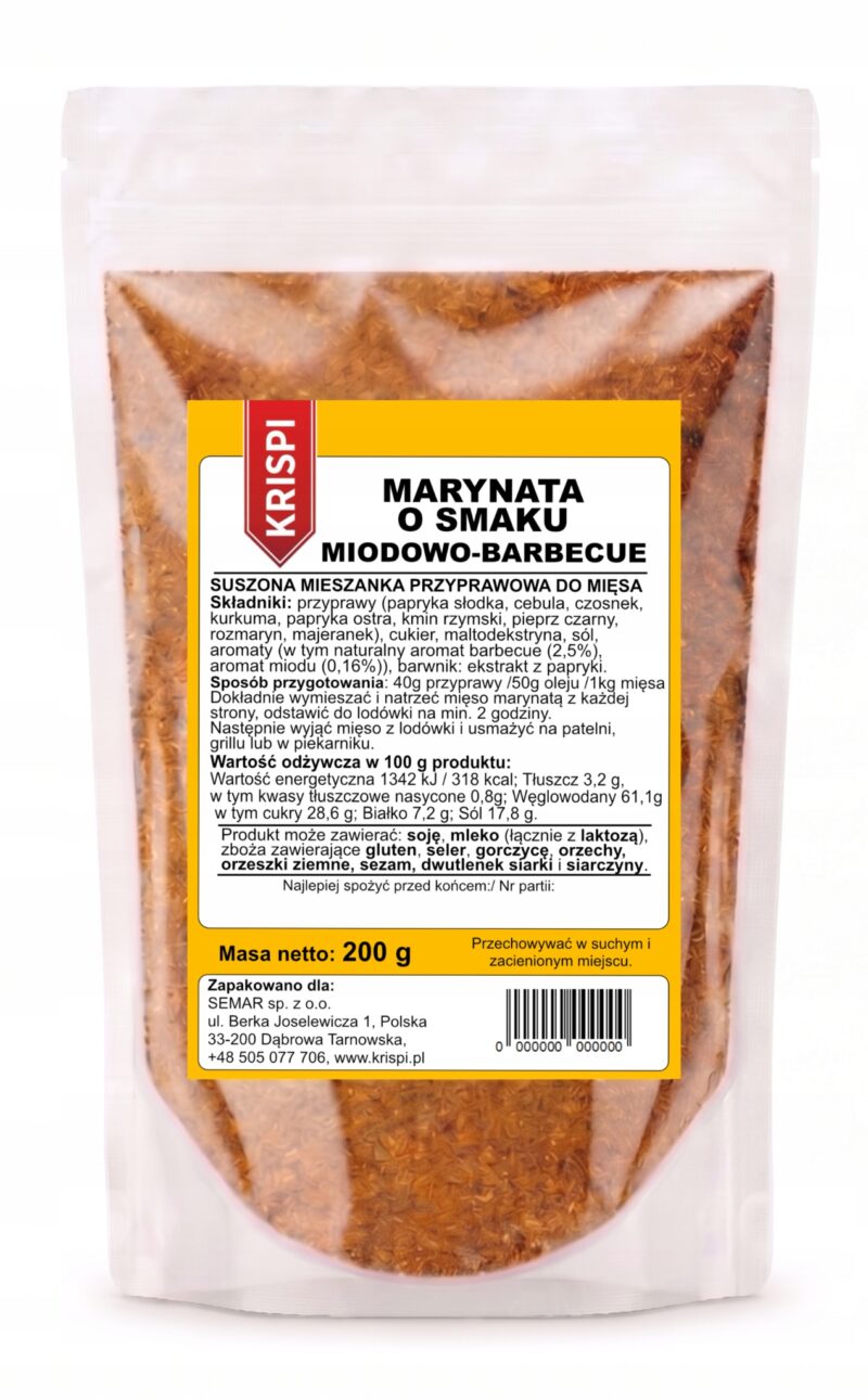 MARYNATA MIODOWO-BBQ 200g KRISPI