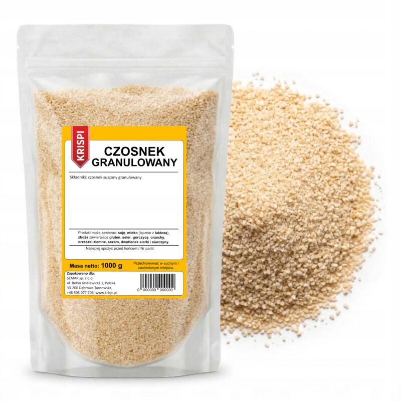 CZOSNEK GRANULOWANY 1kg KRISPI