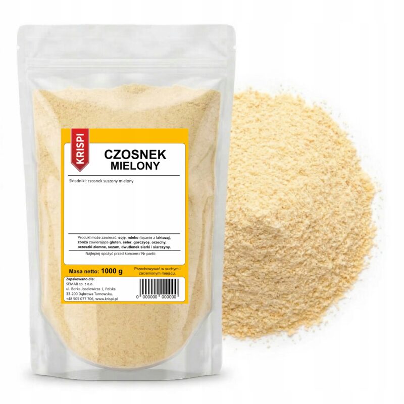 CZOSNEK MIELONY 1kg KRISPI