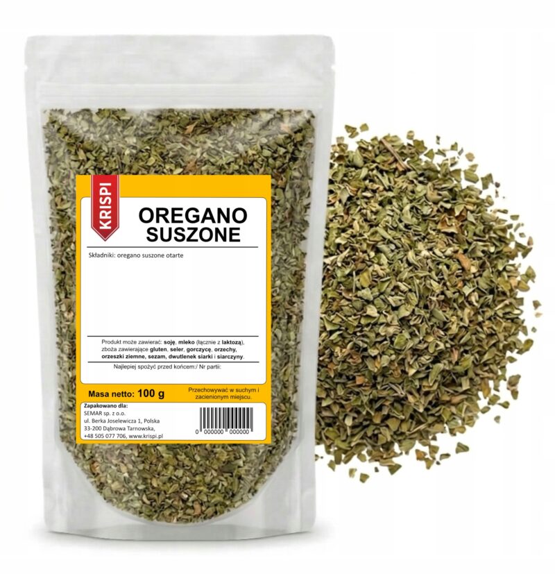 OREGANO SUSZONE 100g KRISPI