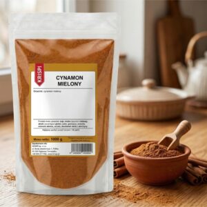 CYNAMON CEJLOŃSKI MIELONY 500g KRISPI