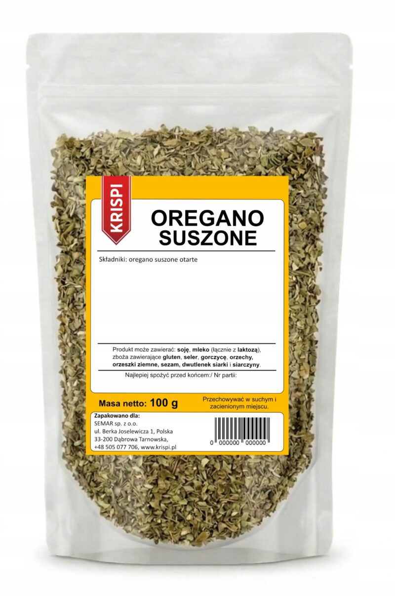 OREGANO SUSZONE 100g KRISPI