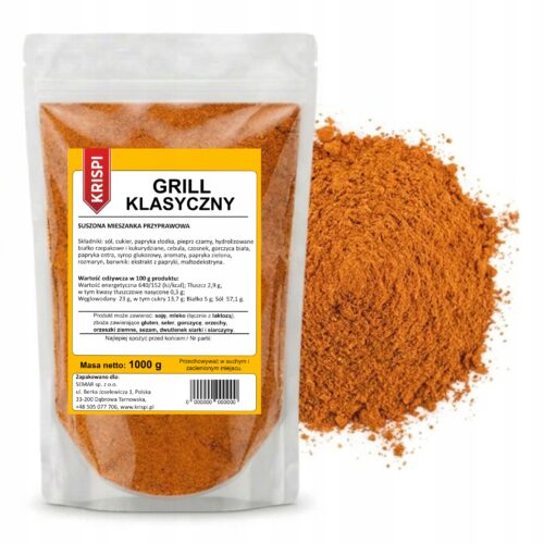 PRZYPRAWA DO GRILLA KLASYCZNA 1KG KRISPI