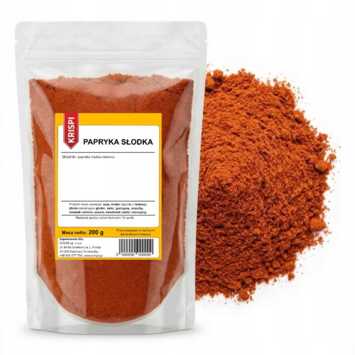 PAPRYKA SŁODKA MIELONA 200g KRISPI