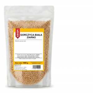 GORCZYCA BIAŁA ZIARNO 1kg KRISPI