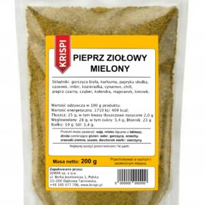 Pieprz Ziołowy Mielony 200g KRISPI