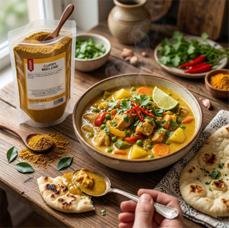 CURRY 1kg jakość KRISPI