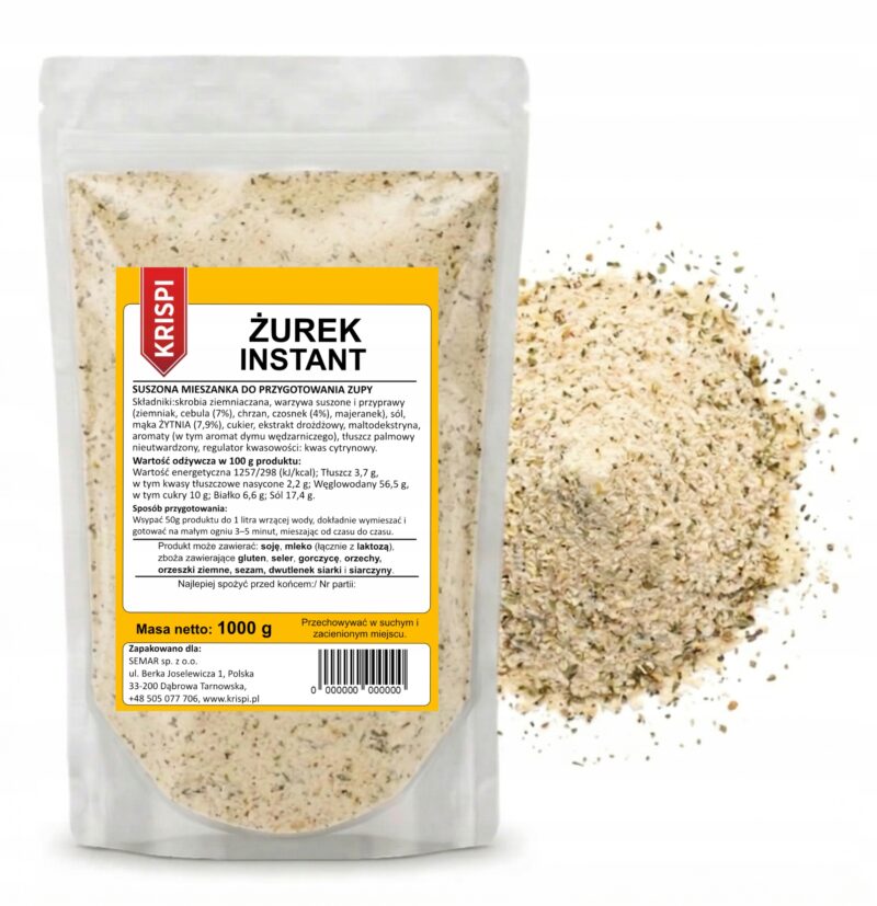 ŻUREK INSTANT 1Kg KRISPI
