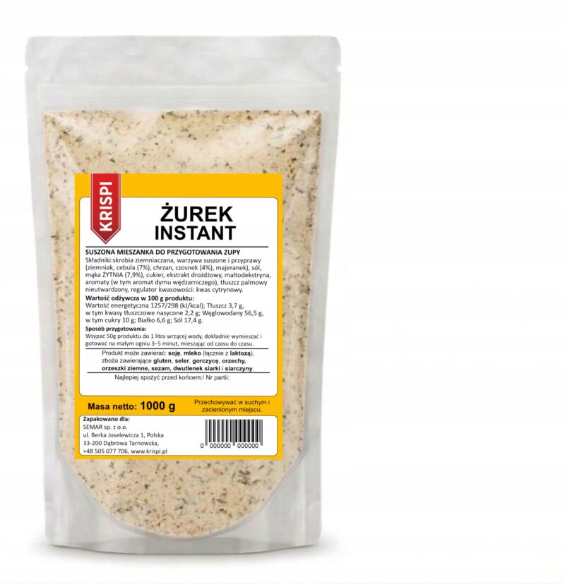 ŻUREK INSTANT 1Kg KRISPI