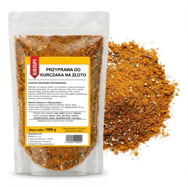 a4562c435a6df0a076c9201b6f2867ea.jpg PRZYPRAWA DO KURCZAKA NA ZŁOTO 1kg KRISPI
