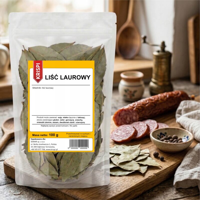 LIŚĆ LAUROWY 100g KRISPI