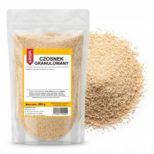 CZOSNEK GRANULOWANY 200g KRISPI