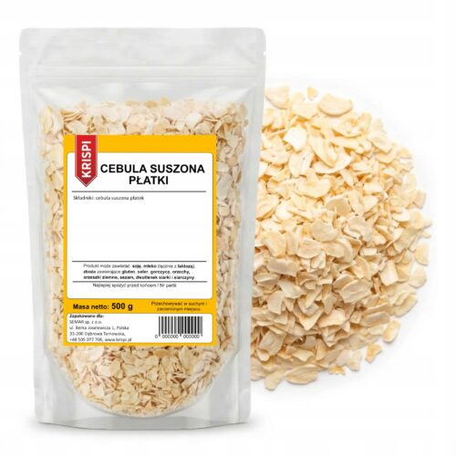 CEBULA SUSZONA PŁATKI 500g KRISPI