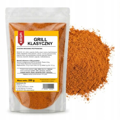 PRZYPRAWA DO GRILLA KLASYCZNA 200g KRISPI