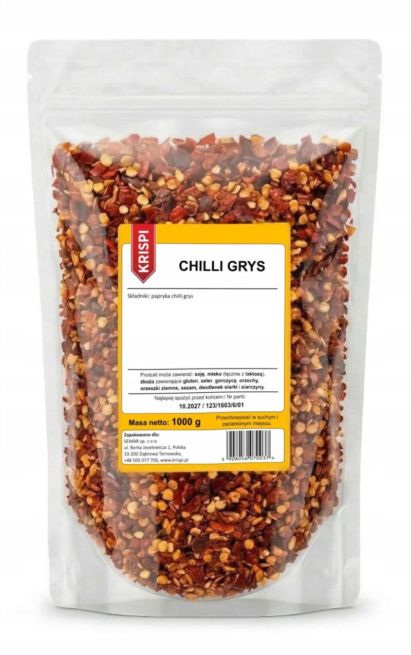 CHILLI GRYS 1kg KRISPI