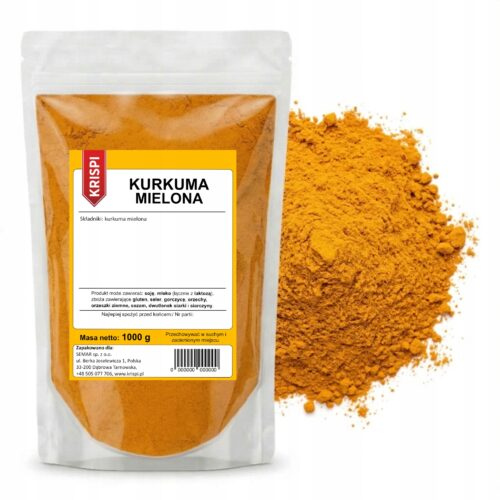KURKUMA MIELONA 1kg KRISPI