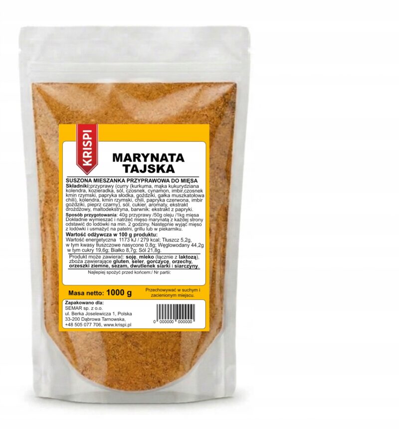 MARYNATA TAJSKA 1kg jakość KRISPI