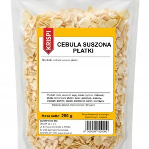 CEBULA SUSZONA PŁATKI 200g KRISPI