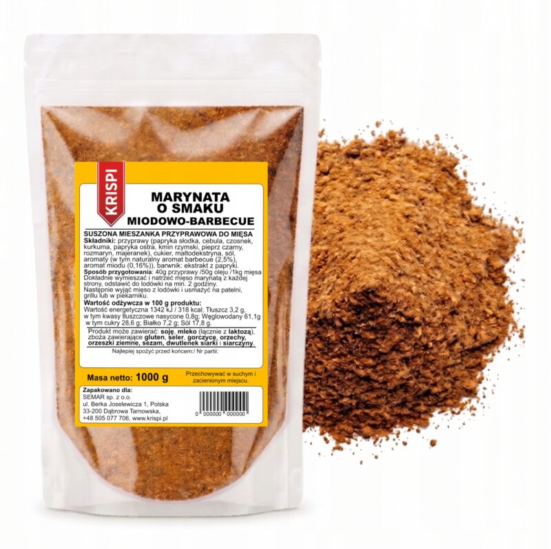 MARYNATA GRILLA MIODOWO-BBQ 1kg KRISPI