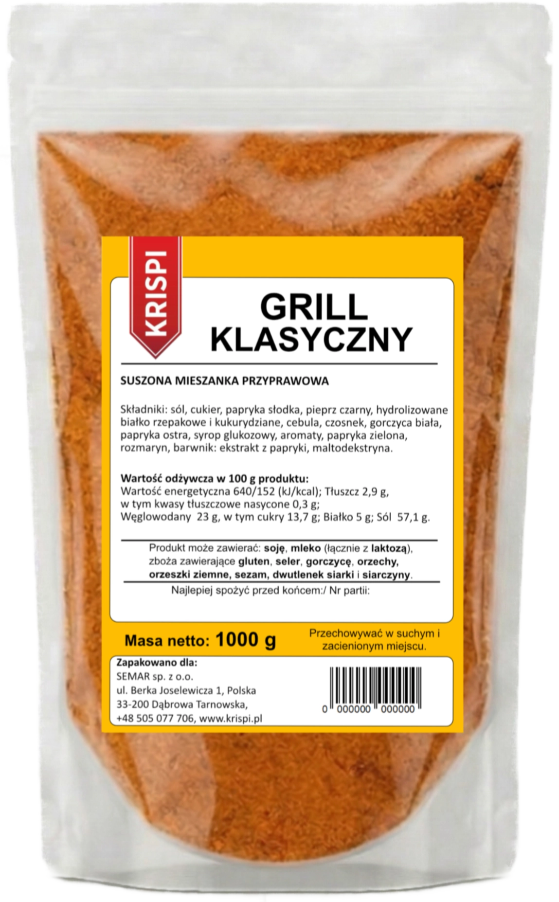 Mieszanka do grilla KRISPI